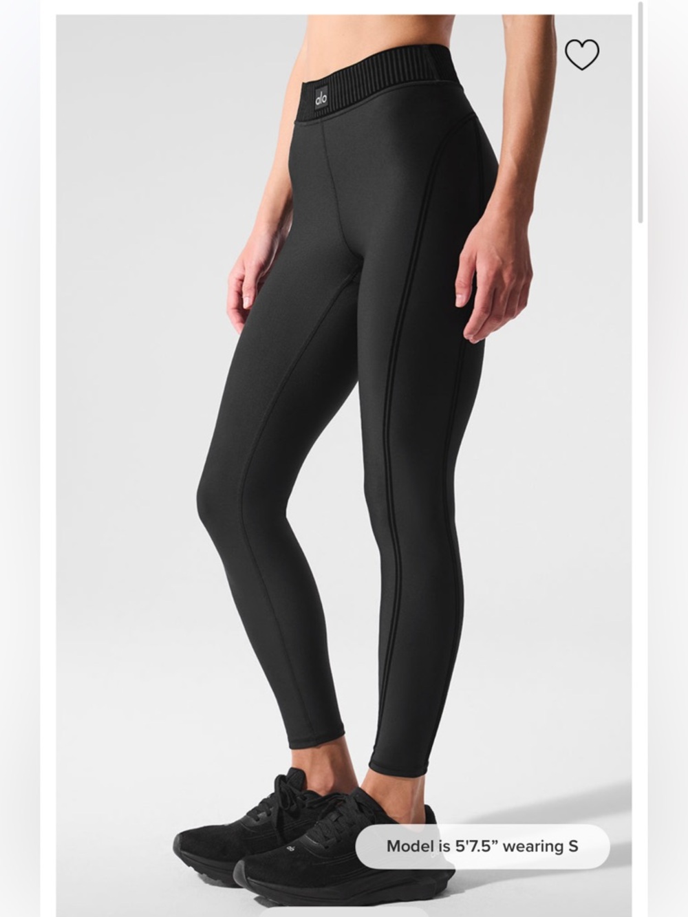 ALO airlift high waisted 7/8 line up leggings